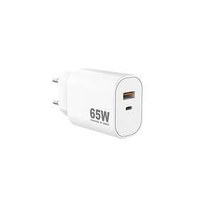 Sinox USB-A + USB-C PD Väggladdare 65W