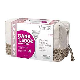 Gillette Venus Rakhyvel Reseset (1 Rakhyvel, 2 Påfyllningar, 1 Necessär)