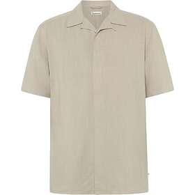Knowledge Cotton Apparel Linen-Mix Skjorte (Herre)