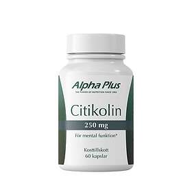 Alpha Plus Citikolin 250mg 60 stk