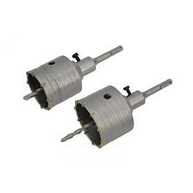 AWTOOLS Hålsåg Set TCT SDS-Plus 2 stycken 65-80x100