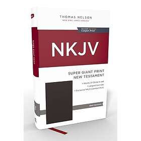 NKJV Super Giant Print New Testament, Hardcover, Red Letter, Comfort Print