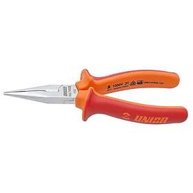 Unior UN-04-610435 Long Nose Pliers With Side Cutter