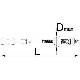 Unior 626463 Head Tube Tool