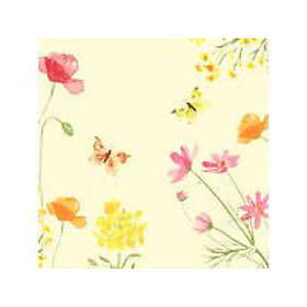 Duni Poppy Field Servett 40x40cm (60)