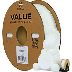 PrimaCreator PrimaValue ABS Hvid 1.75mm 1kg