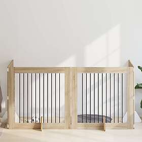 vidaXL Dog Gate with Stands 100x100cm
