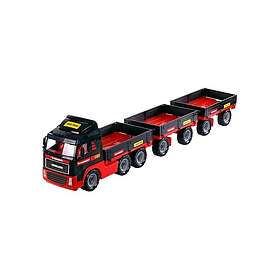 Cavallino Toys Mammoth Truck med Dobbelt Trailer 1:16