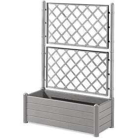 Stefanplast Italia Rektangulær Plantekasse med Espalier 100x43x142cm