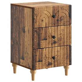vidaXL 894103 Bedside Table 43x41x66.5cm