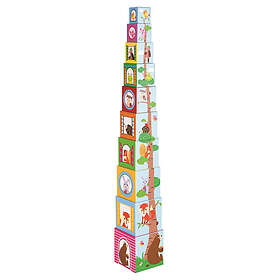 Lelin Toys Forest Stacking Cubes