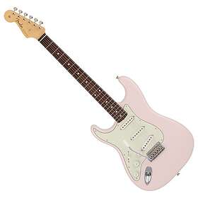 Fender Made in Japan Traditional 60s Stratocaster Vänsterhänt Rosenträ Greppbräda Shell Pink