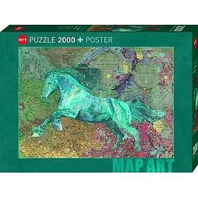 Heye Map Art Horse 2000 Pièces