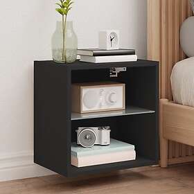 vidaXL 897925 Wall-Mounted Bedside Cabinet 33x34.5x20cm