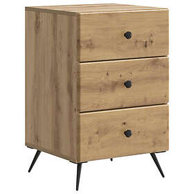 vidaXL 895484 Bedside Cabinet 43x41x66.5cm