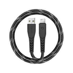 Energea CBL-NF-BLK150 USB-A till Lightning 1.5m