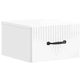vidaXL 898939 Wall-Mounted Bedside Cabinet 34.5x33x20cm