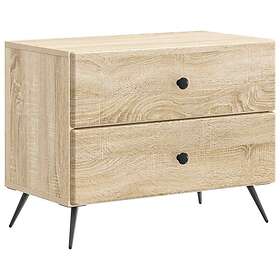vidaXL 895467 Bedside Table 62x34.5x47.5cm