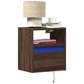 vidaXL 897955 Wall-Mounted Bedside Cabinet 33x34.5x40cm