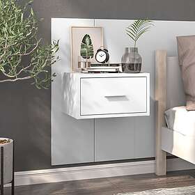 vidaXL 898967 Wall-Mounted Bedside Cabinet 49x34.5x20cm