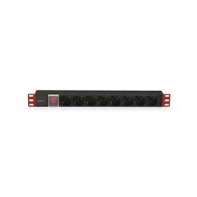 Techly Multiprise 8 voies avec interrupteur 2m TLY_023318