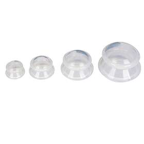 Swehealth Transparenta Massage koppor 4x