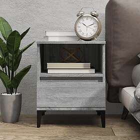 vidaXL 897926 Bedside Table 33x34.5x20cm