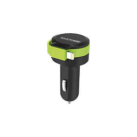 RealPower 257637 Car Charger 5V 4.8A 0.58m