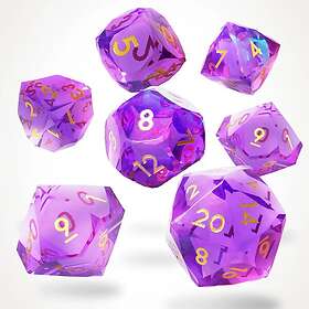 Enchanta Sharp Edge Resin RPG Tärningsset 7st