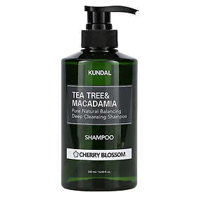 Kundal Tea Tree & Macadamia Cherry Blossom Deep Cleansing Shampoo 500ml