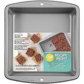 Wilton Recipe Right Kvadratisk Brownieform 20x20cm