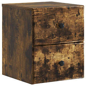 vidaXL 899155 Wall-Mounted Bedside Cabinet 34.5x33x40cm