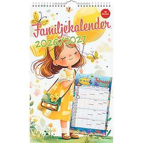 Almanacksförlaget Familjekalender 2026/2027 25x42cm