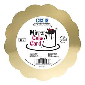 PME Tårtbricka Kammussla Guld 3 pcs