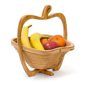 Relaxdays Pomme Panier Bambou Brun