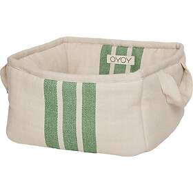 OYOY L301164 Brød Kurv Firkantet Bomuld Polyester Grøn