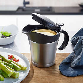 Gefu TREAT Pichet Noir Acier inoxydable 0.5 L