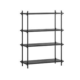 MOEBE Shelving System classic Wall Shelf 86x115x35cm