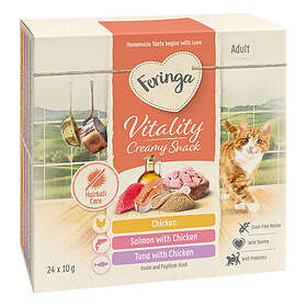 Feringa Vitality Creamy Snacks Mix 3 smagsvarianter 24x10g