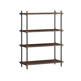 MOEBE Shelving System classic Kirjahylly 86x115x35cm