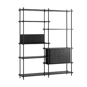 MOEBE Hyllsystem 163x200x35cm