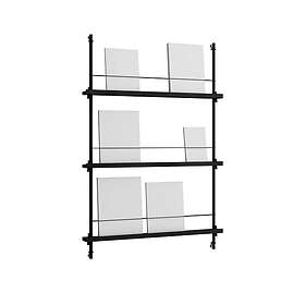 MOEBE Magazine Shelving Wall Shelf 85x115x7cm
