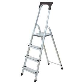 Clas Ohlson Tikapuut Alumiini 4 askelmaa