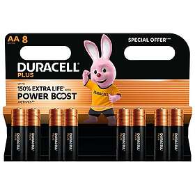 Duracell Plus Power Boost AA/LR06 8-pack