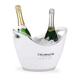 Relaxdays 10028655 Champagne Bucket 6L