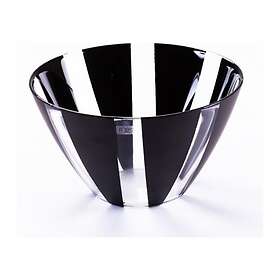 Nybro Crystal Fifty-Fifty Glas Skål 20cm