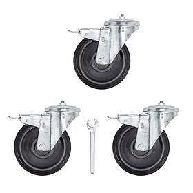 Manfrotto Hjul med Bremse M10 160mm (1 Sæt)