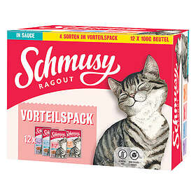 Schmusy Ragout i Sauce Poser 12x0,1kg