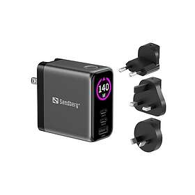 Sandberg 441-72 Rejseoplader PD140W Display 140W