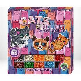 Planet Pixel Art Melty Bead Kit Katter